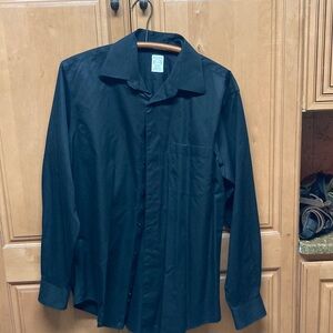 Pronto Uomo Black Dress Shirt